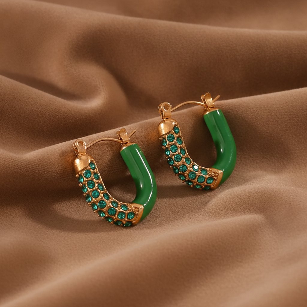 Solveig Zirconia Earrings