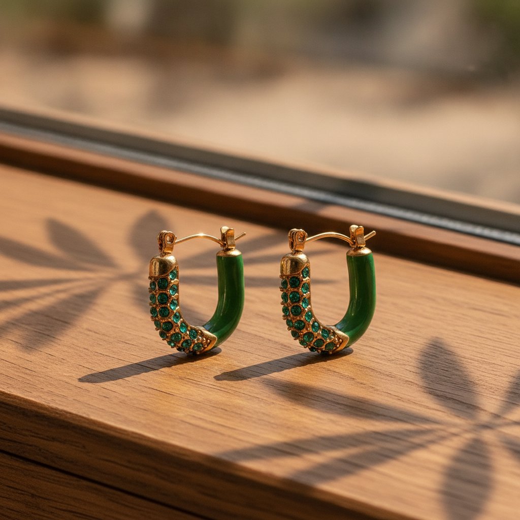 Solveig Zirconia Earrings