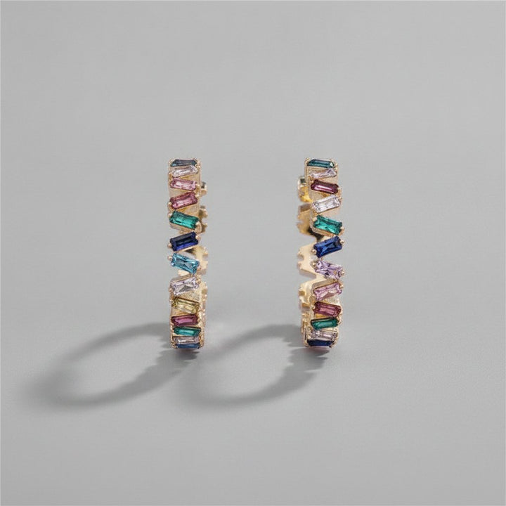 Fleur Crystal Earrings