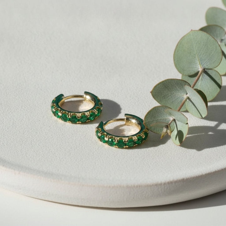 Fleur Zirconia Earrings