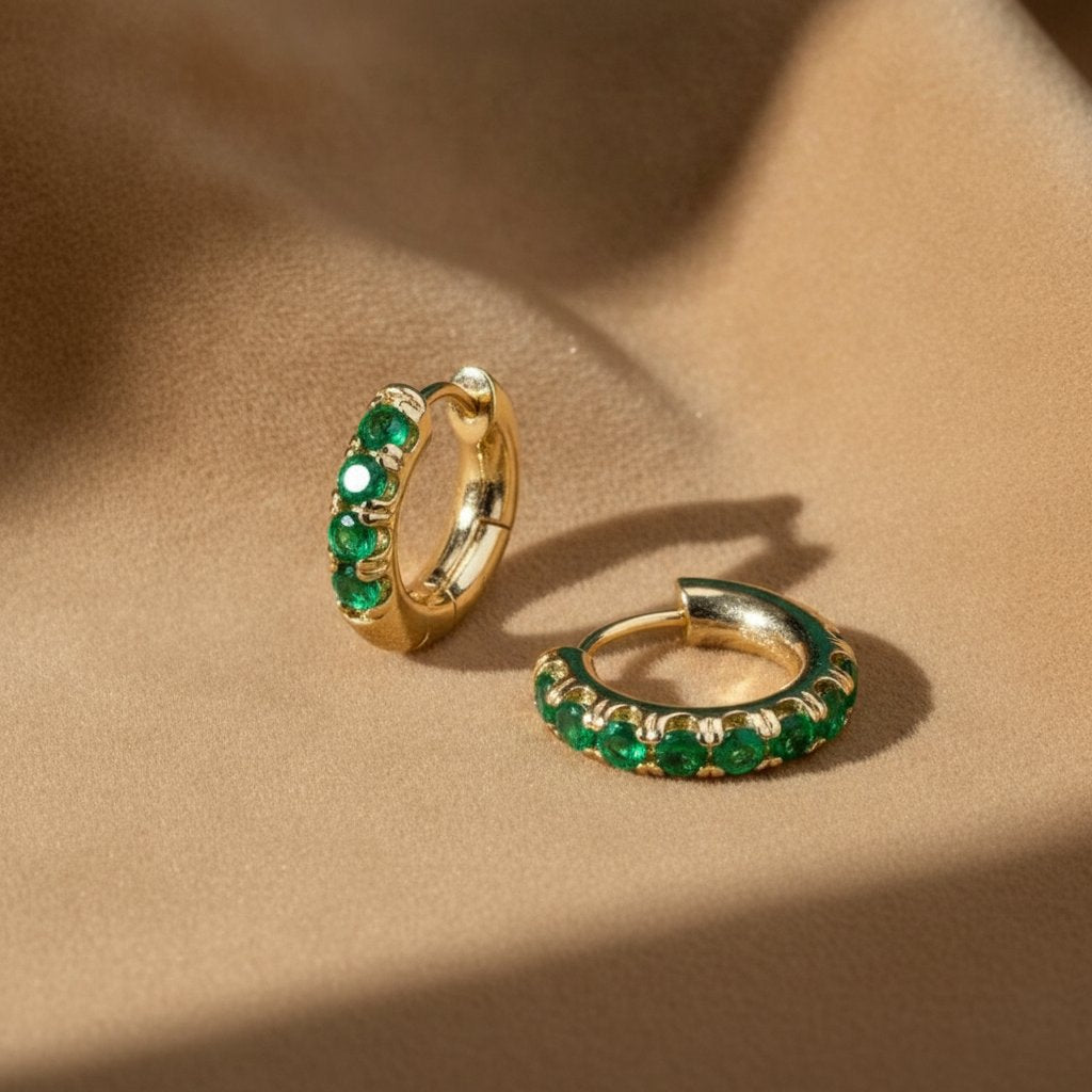 Fleur Zirconia Earrings