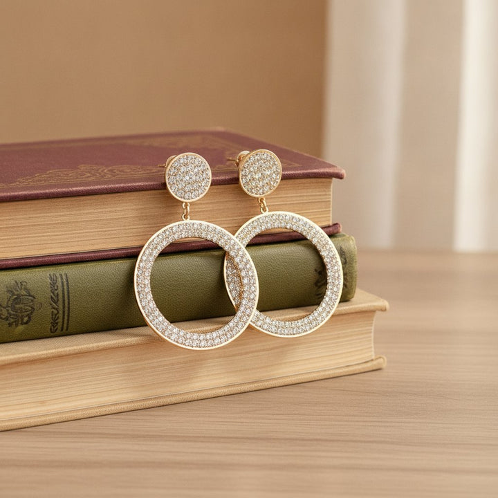 Fleur Zirconia Earrings