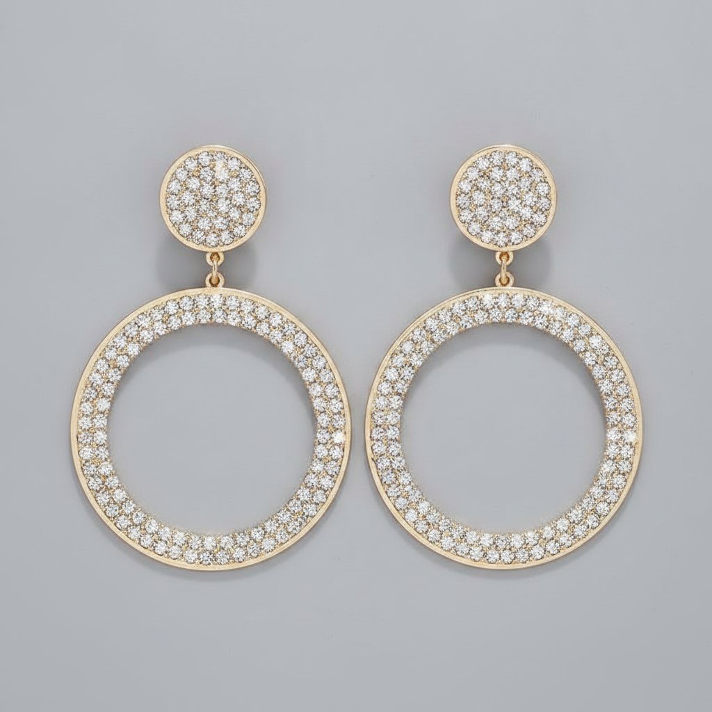 Fleur Zirconia Earrings