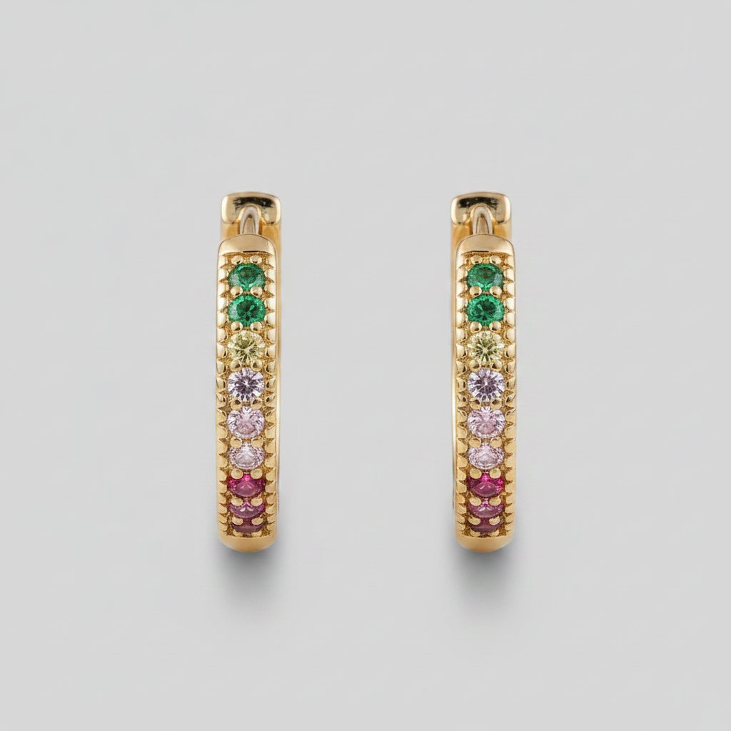 Fleur Zirconia Earrings