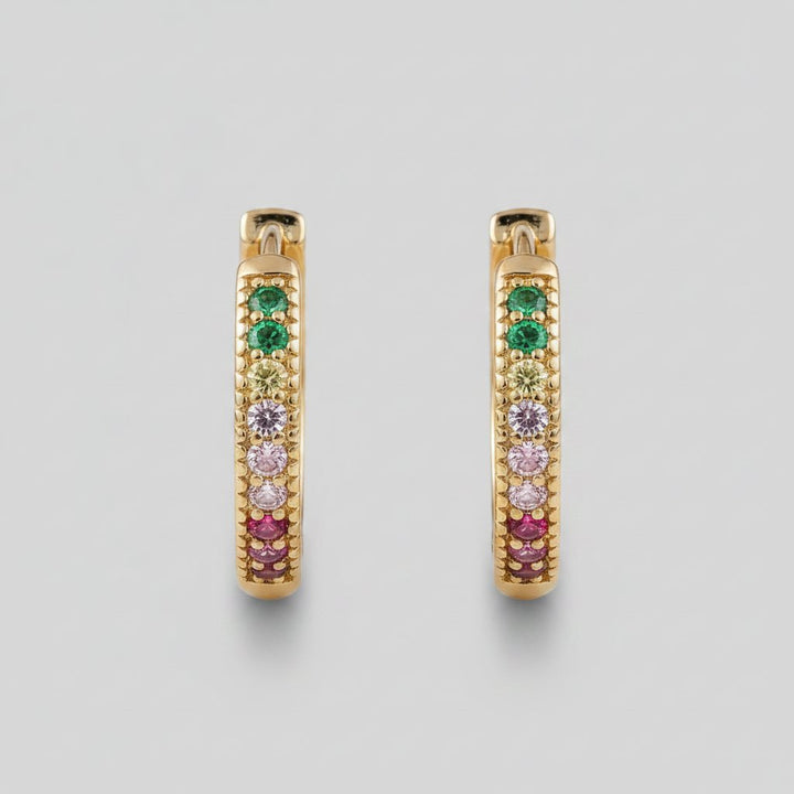 Fleur Zirconia Earrings
