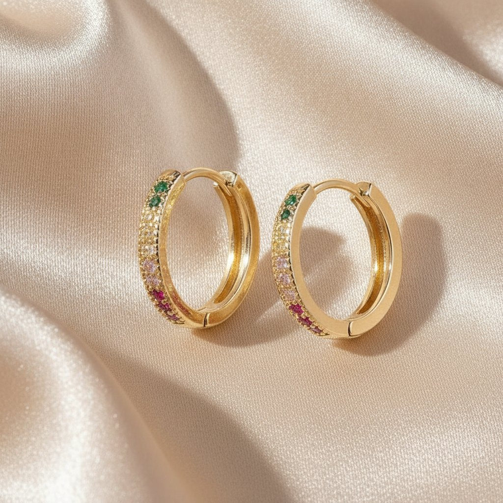 Fleur Zirconia Earrings