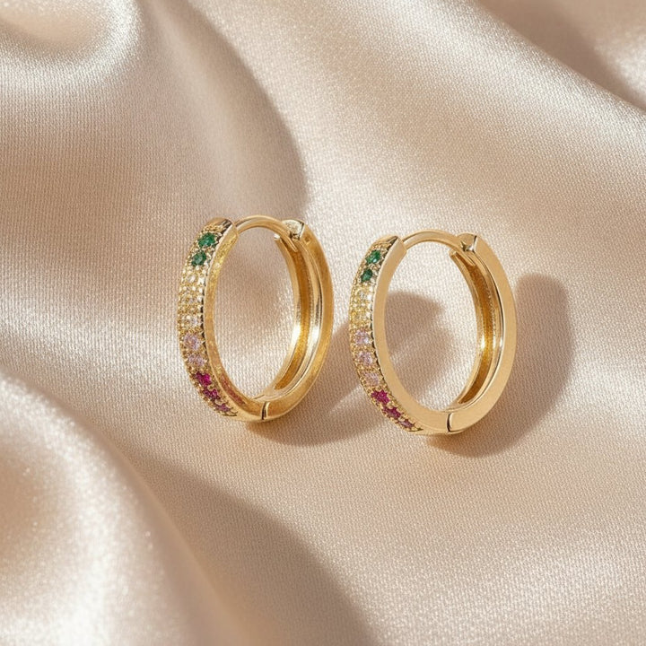 Fleur Zirconia Earrings