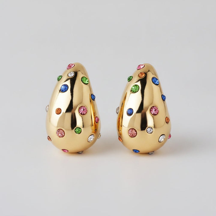 Fleur Zirconia Earrings