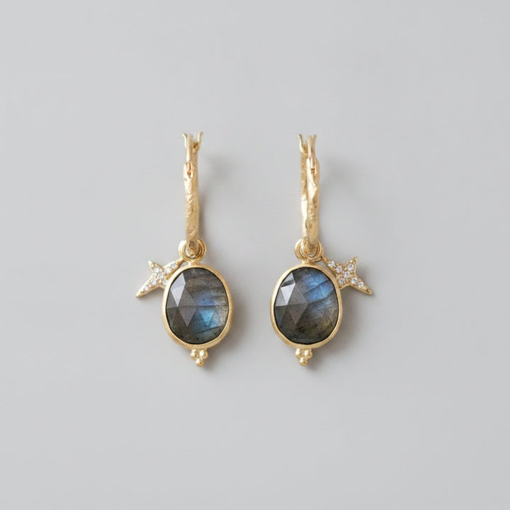Fleur Gold Earrings