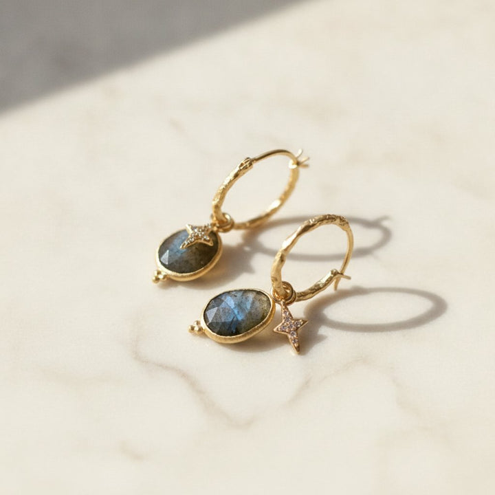 Fleur Gold Earrings