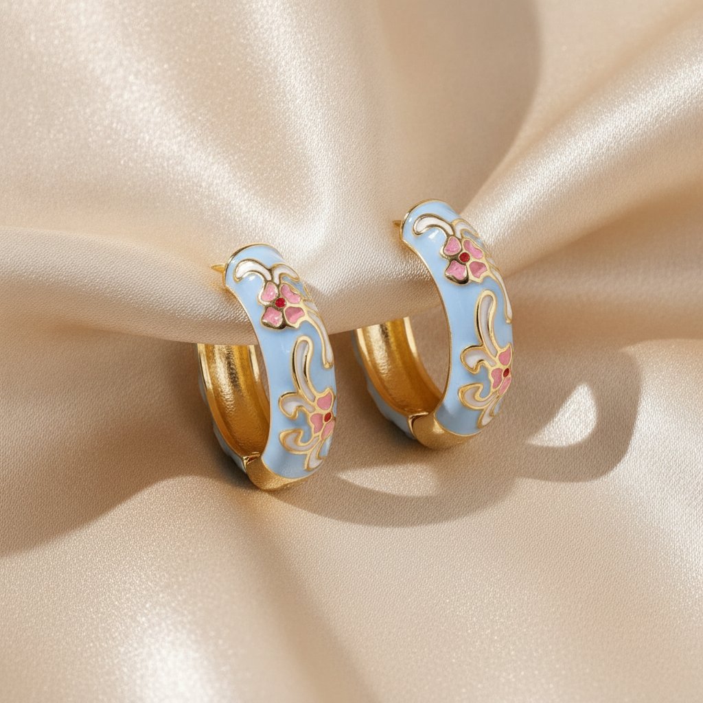Fleur Vintage Earrings