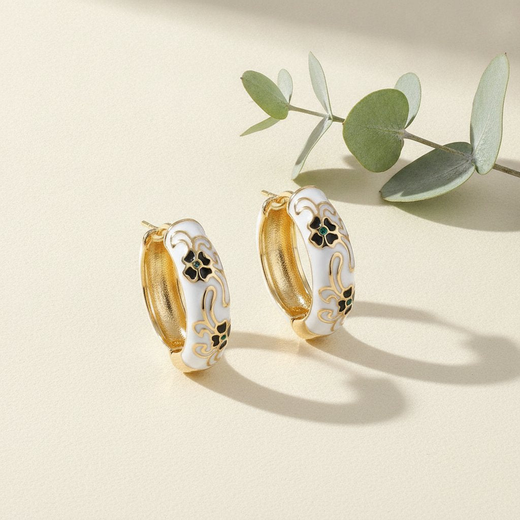 Fleur Vintage Earrings
