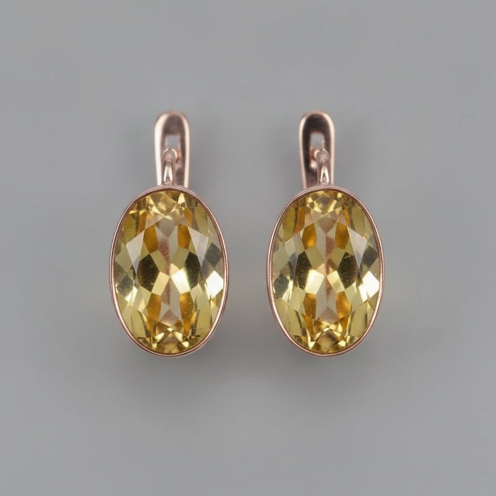 Fleur Crystal Earrings