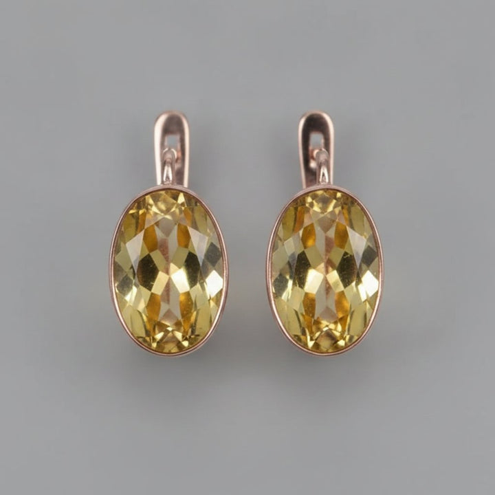 Fleur Crystal Earrings