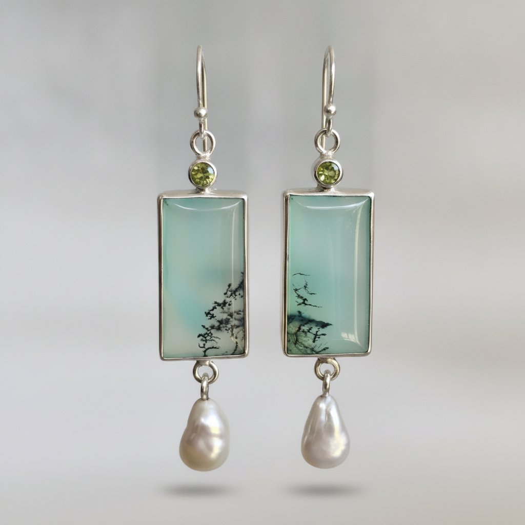 Fleur Pearl Earrings