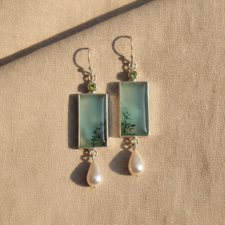Fleur Pearl Earrings