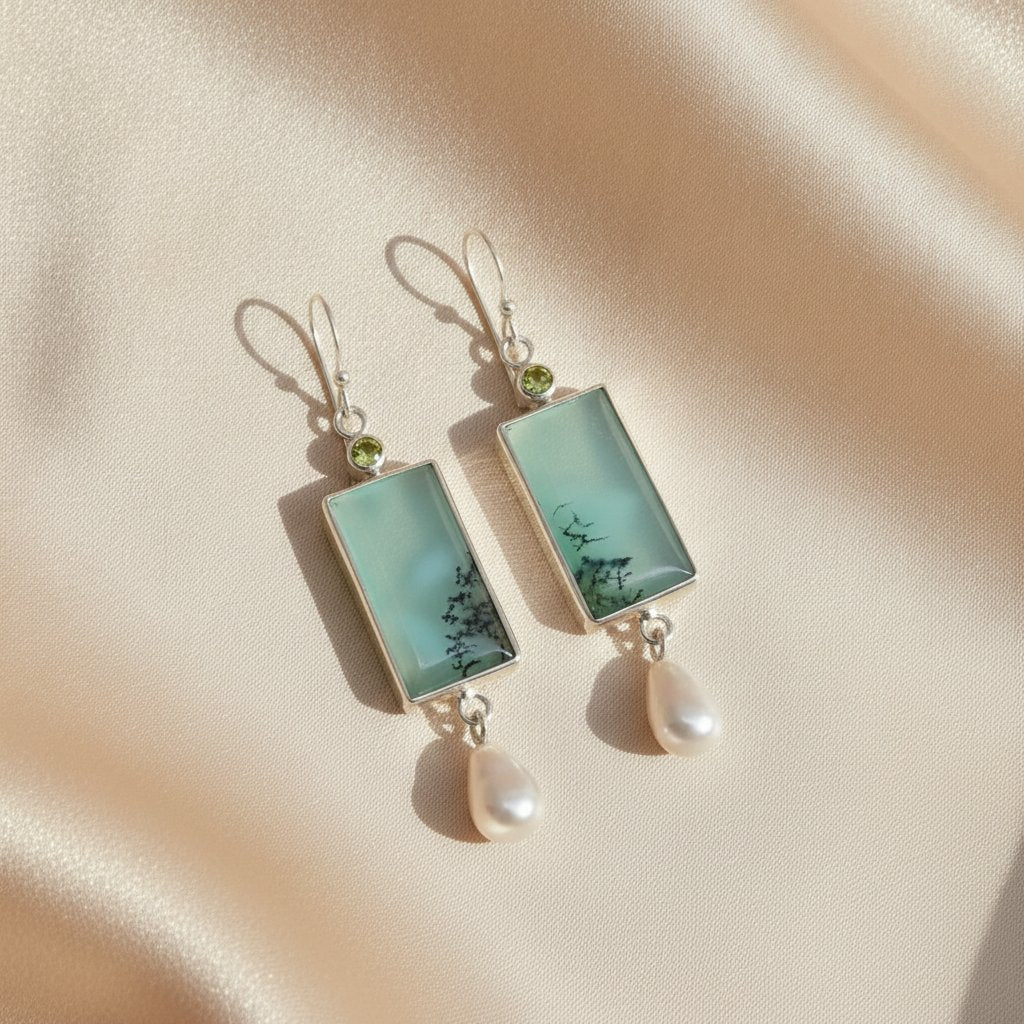 Fleur Pearl Earrings