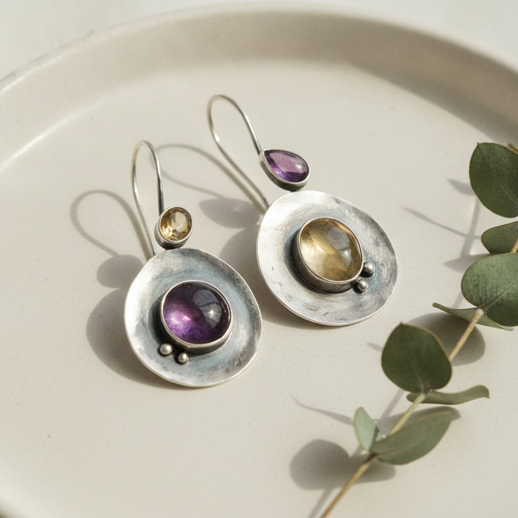 Fleur Crystal Earrings