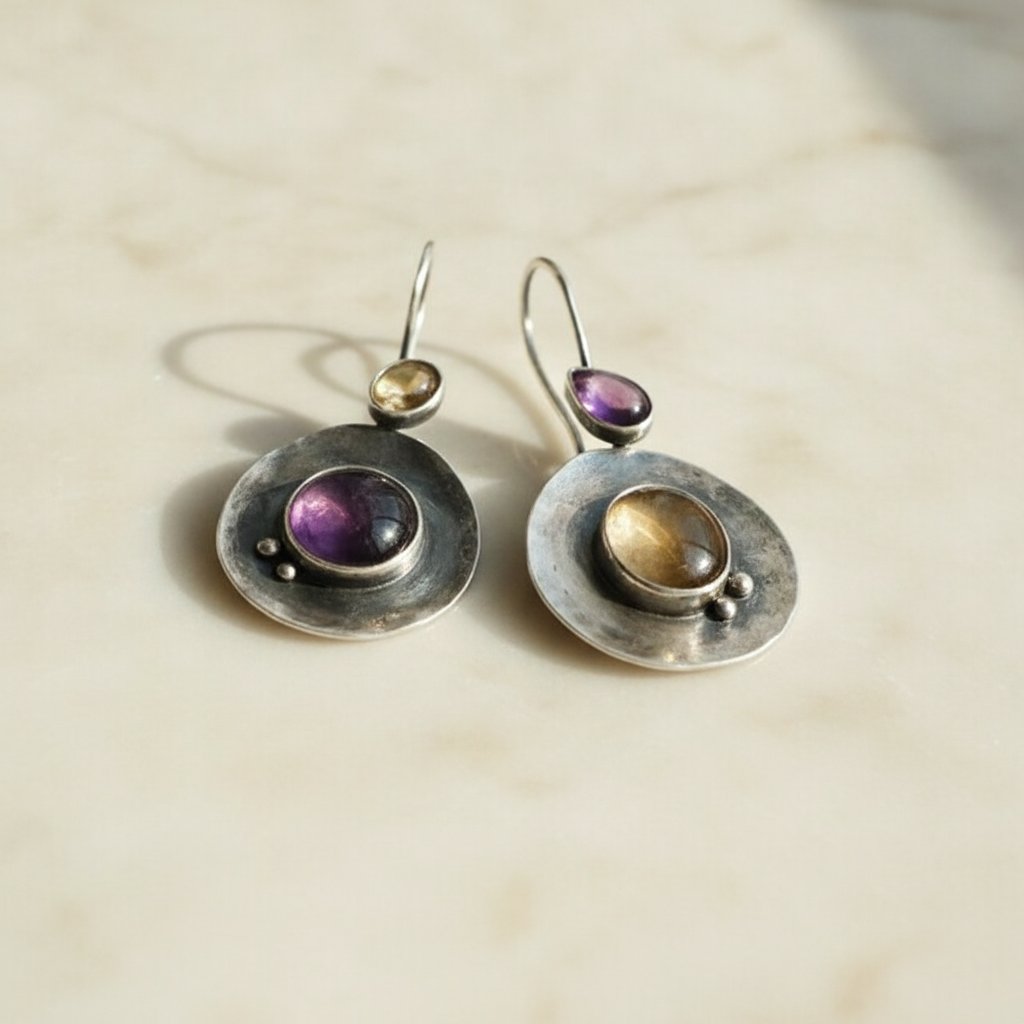 Fleur Crystal Earrings