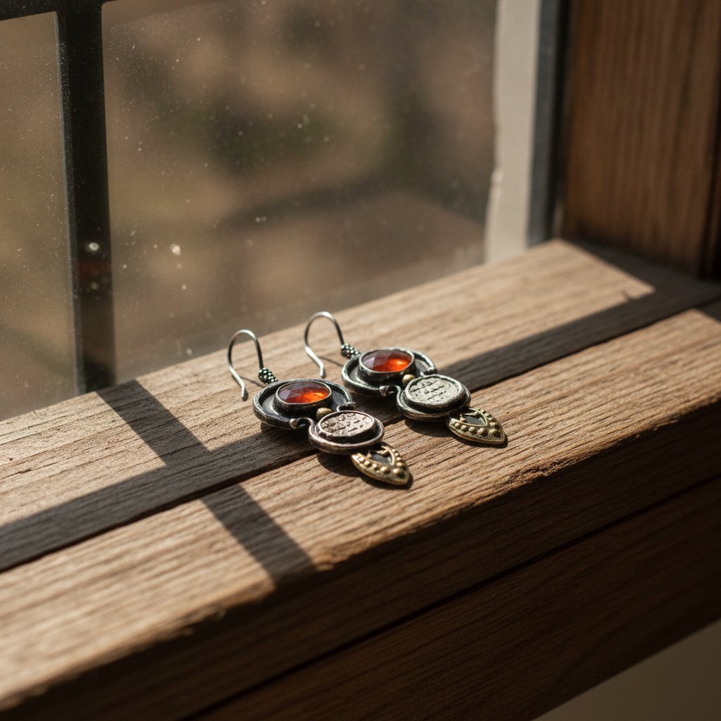Fleur Crystal Earrings