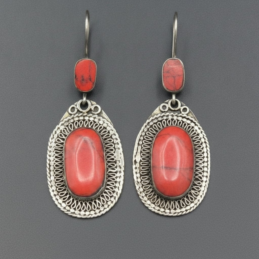 Fleur Vintage Earrings