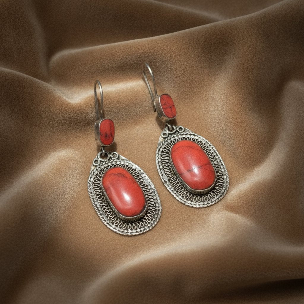 Fleur Vintage Earrings