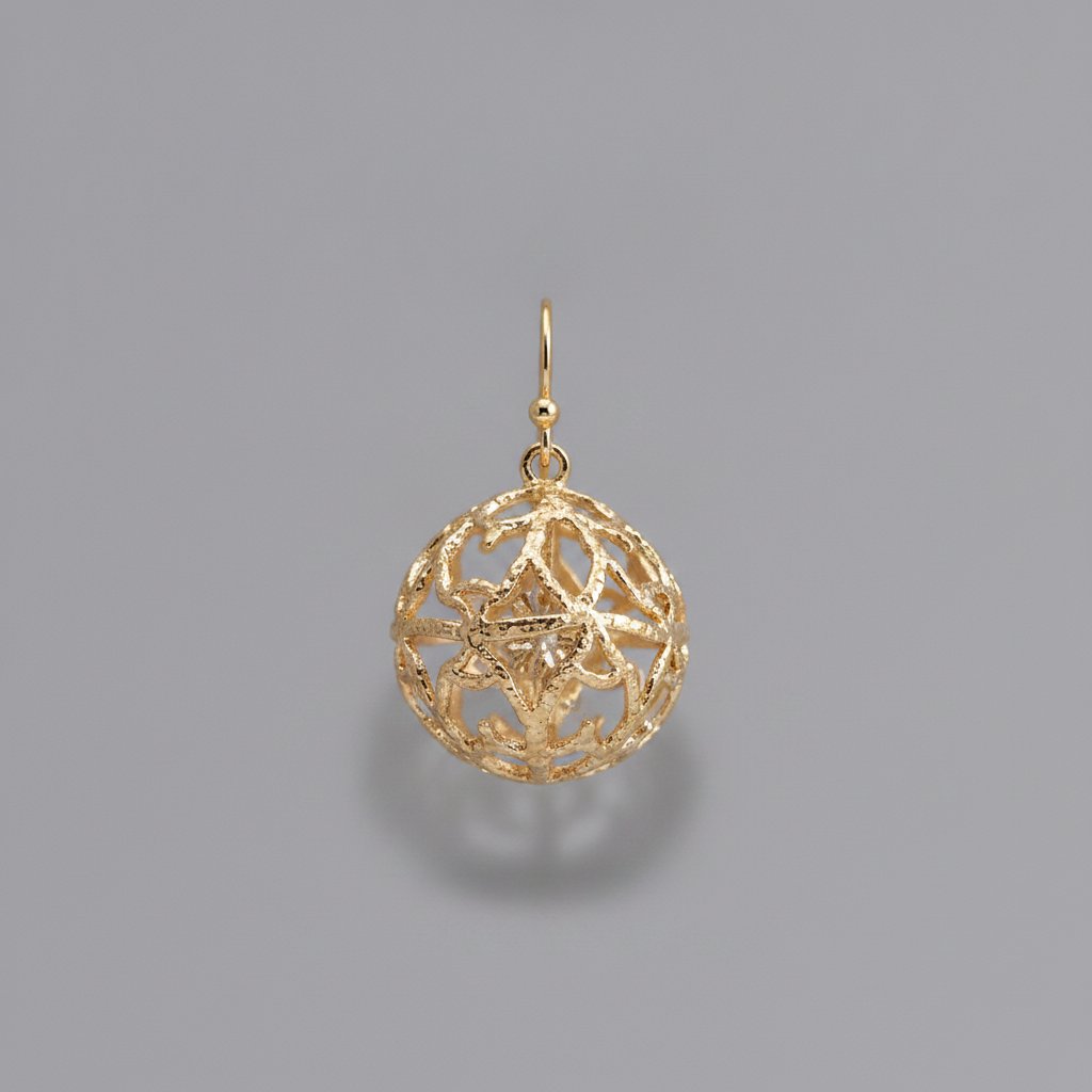 Fleur Gold Earrings