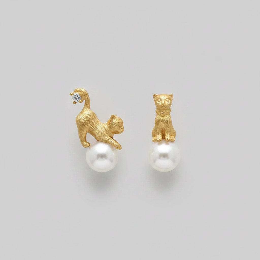 Fleur Pearl Earrings