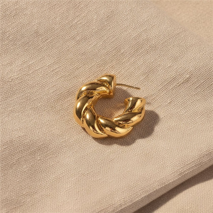 Fleur Gold Earrings