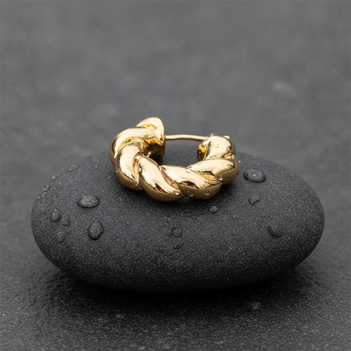 Fleur Gold Earrings