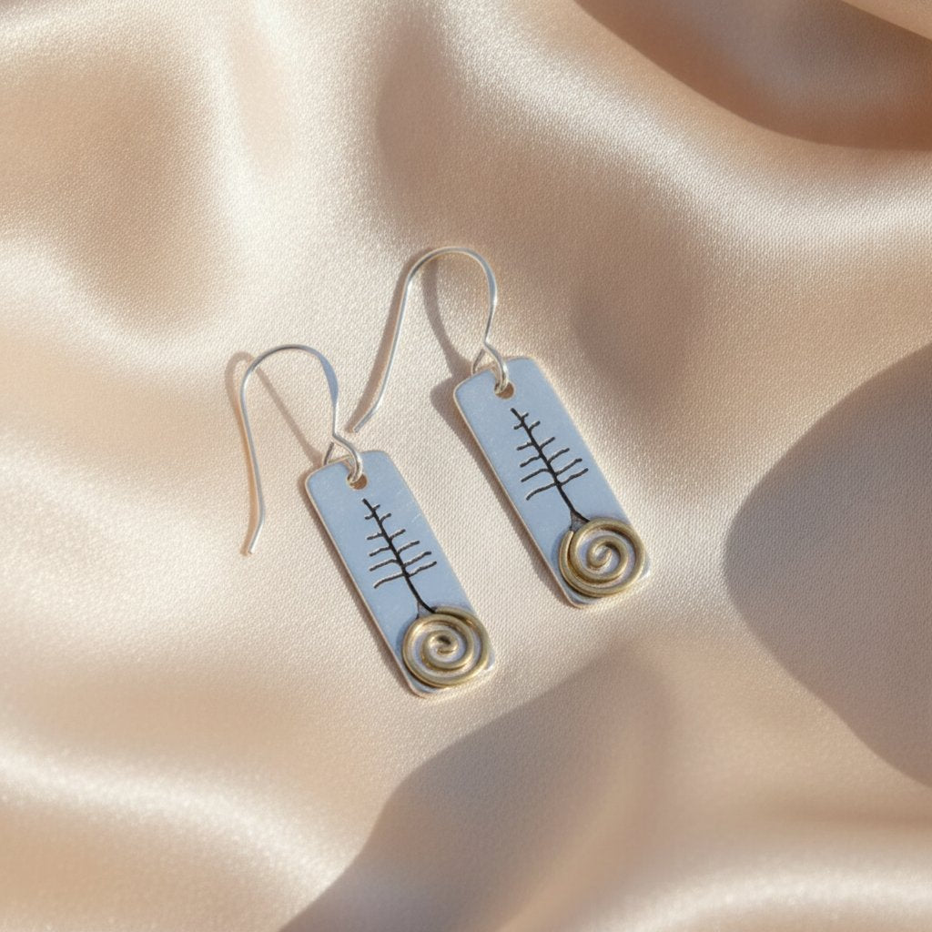 Fleur Vintage Earrings