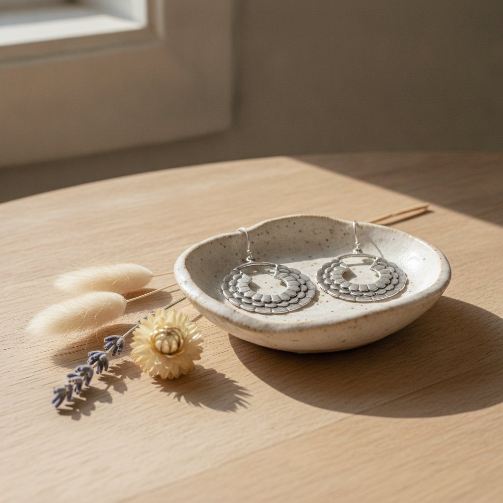 Fleur Vintage Earrings