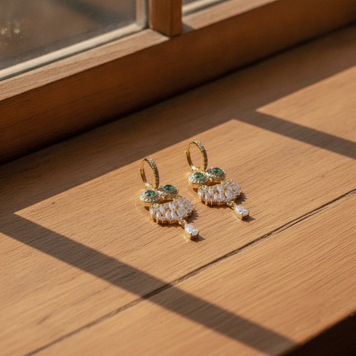 Fleur Zirconia Earrings