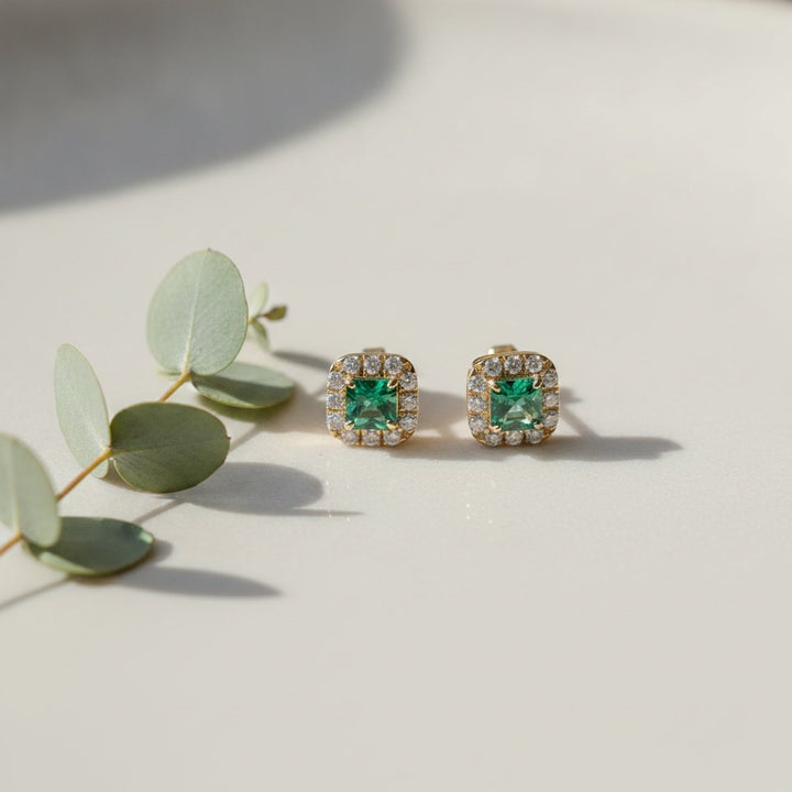 Fleur Crystal Earrings