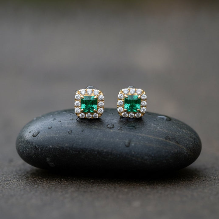 Fleur Crystal Earrings
