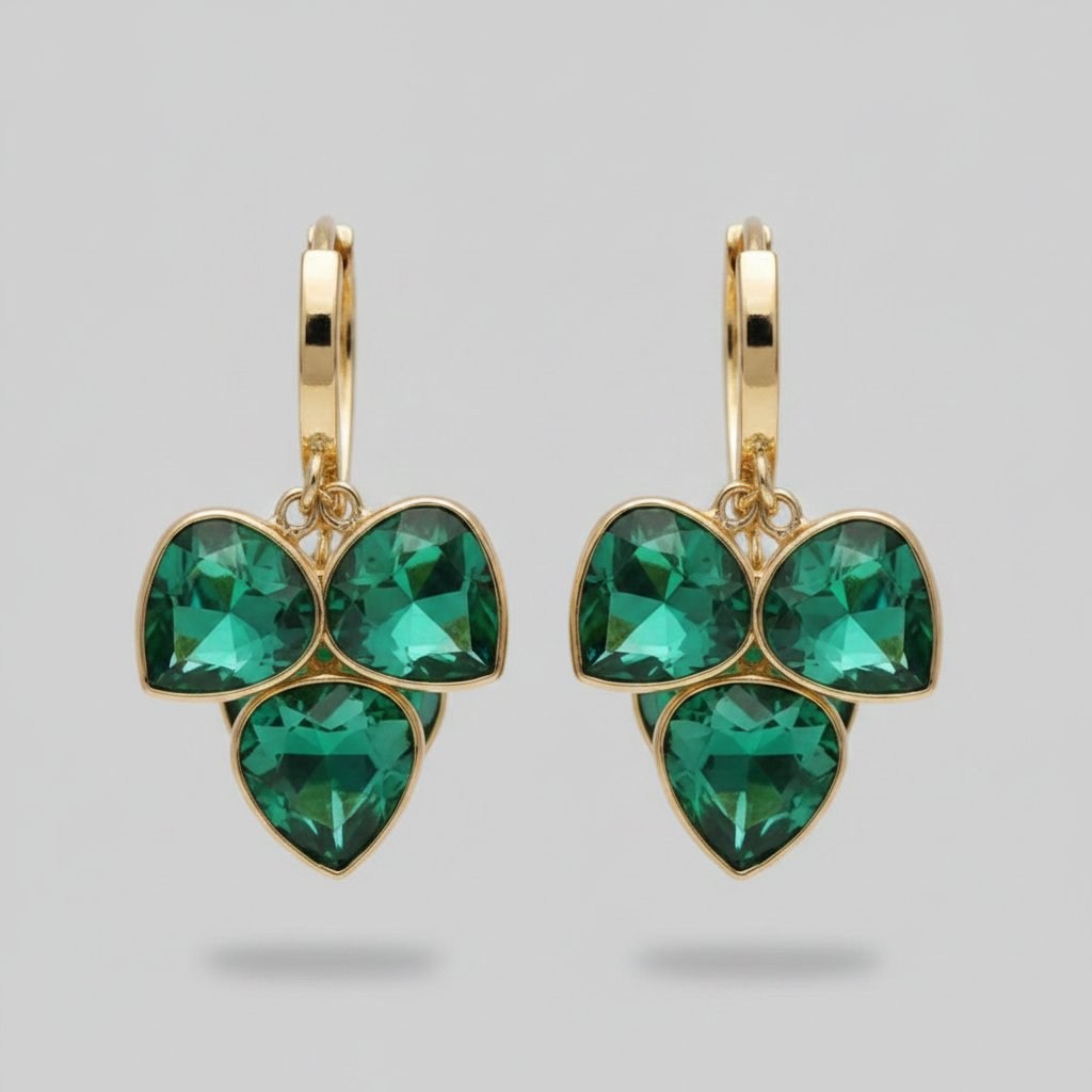 Fleur Gold Earrings