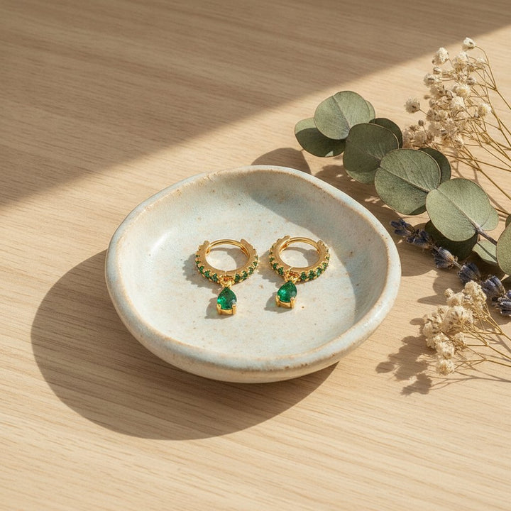 Fleur Zirconia Earrings