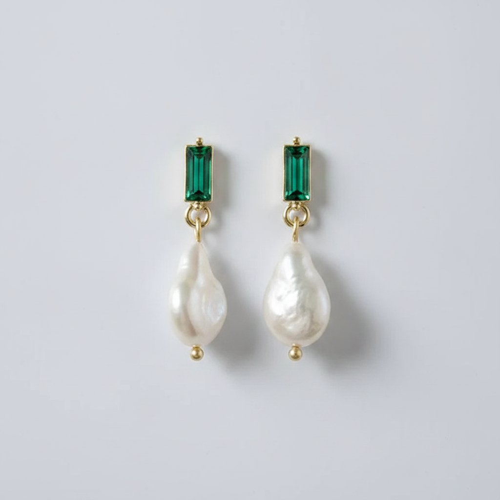 Fleur Pearl Earrings