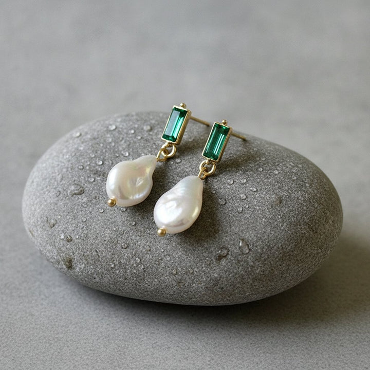 Fleur Pearl Earrings