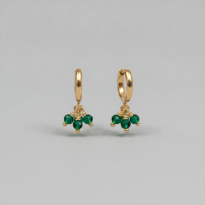 Fleur Crystal Earrings