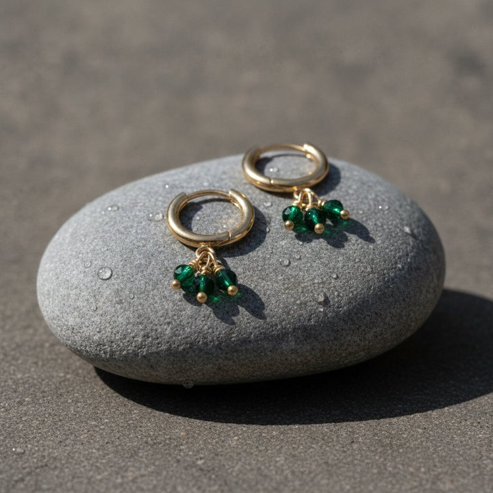 Fleur Crystal Earrings