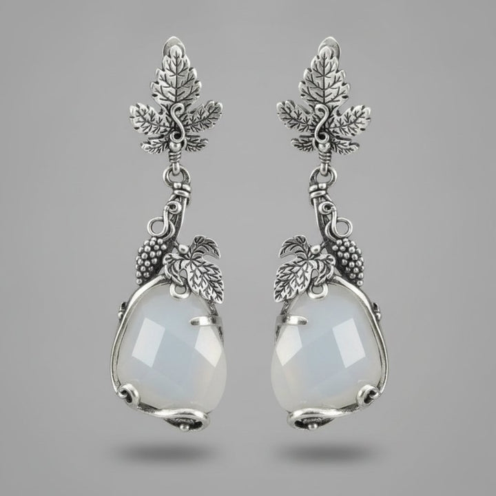 Fleur Silver Earrings