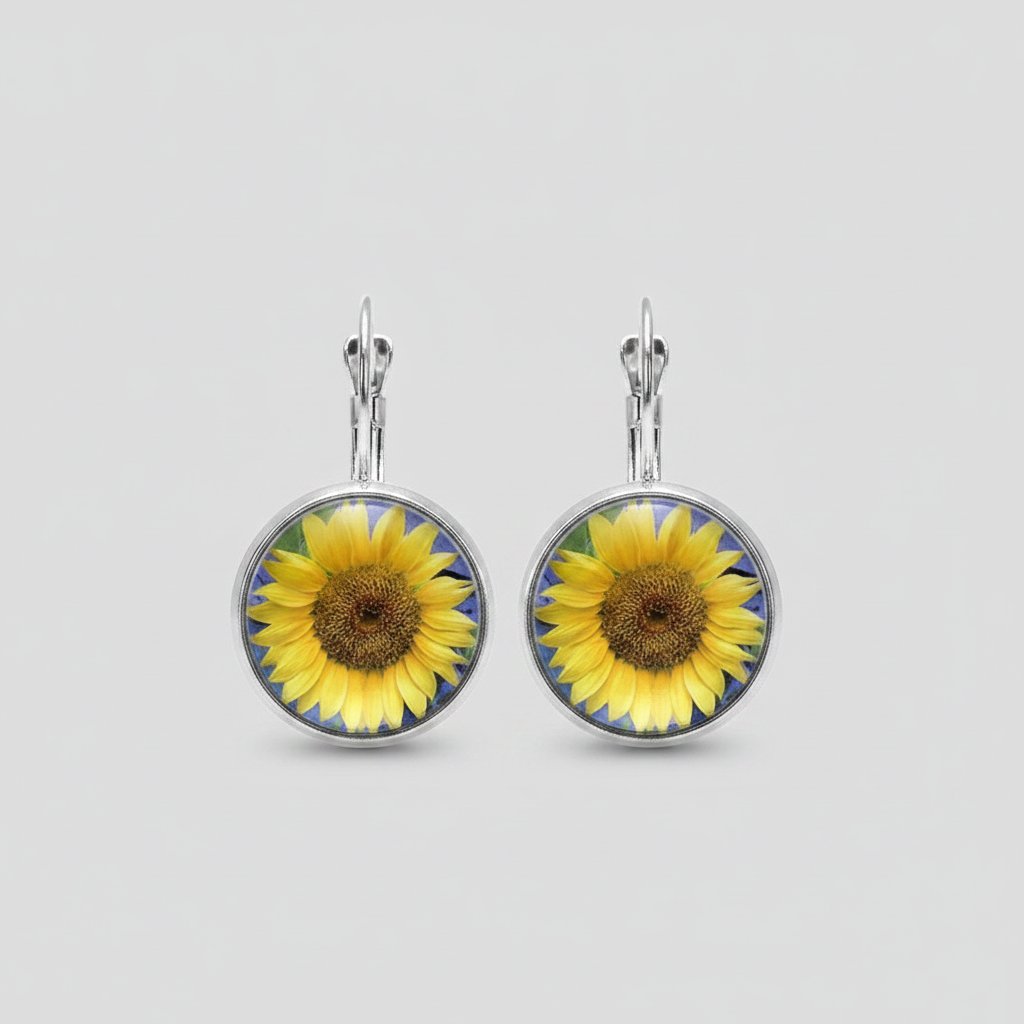 Fleur Crystal Earrings