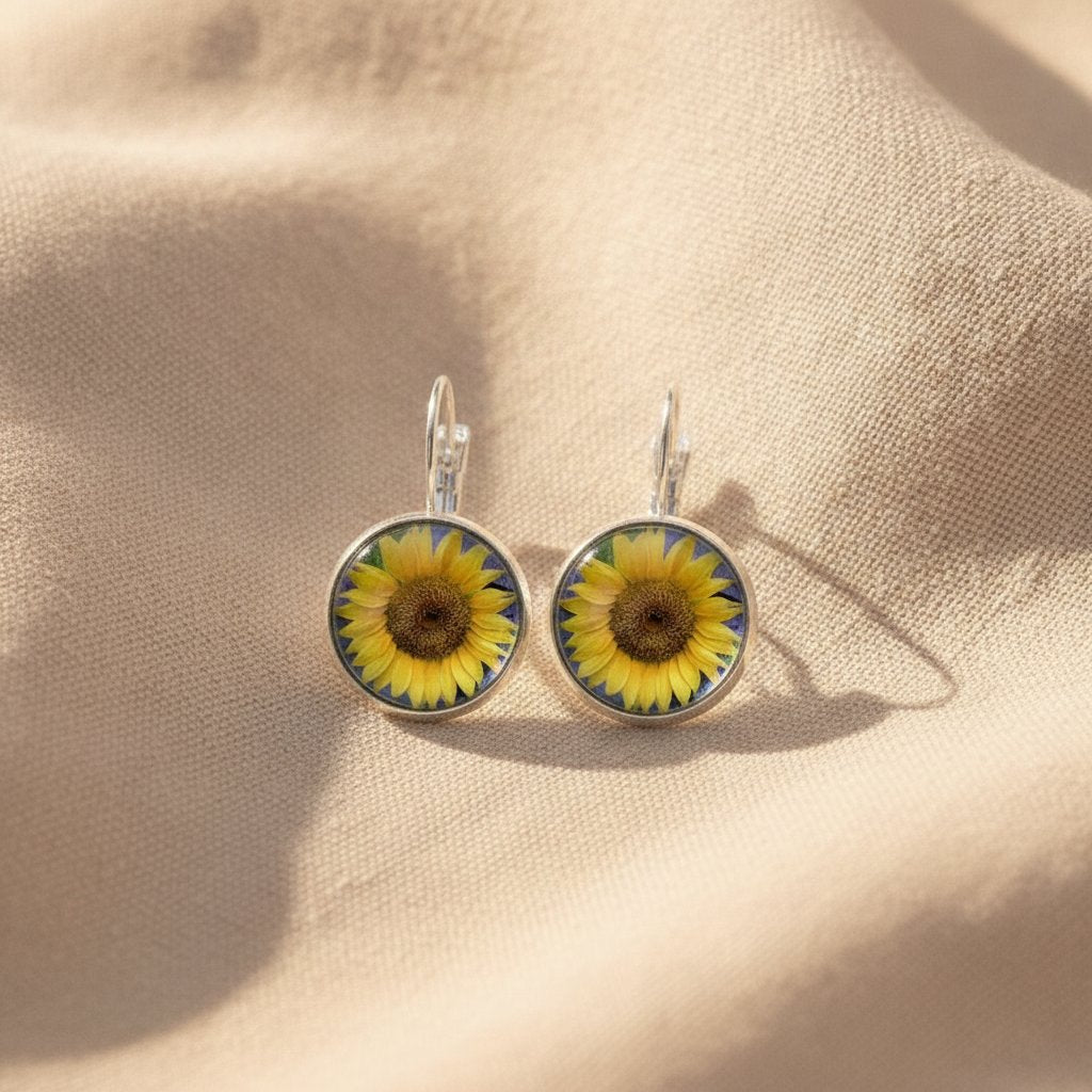 Fleur Crystal Earrings
