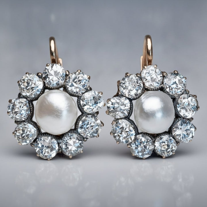 Fleur Pearl Earrings