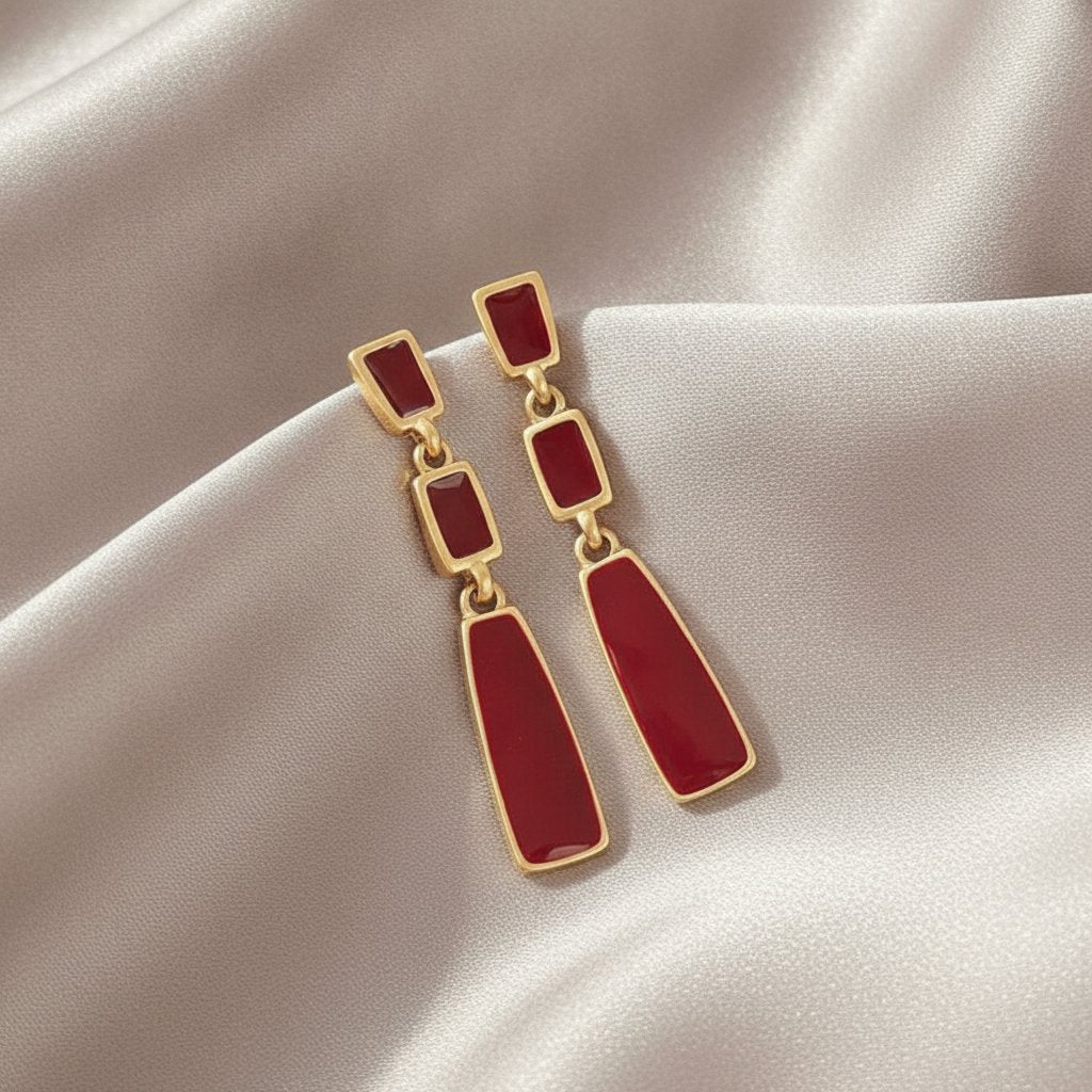 Fleur Gold Earrings