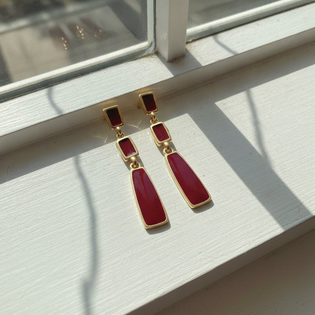 Fleur Gold Earrings