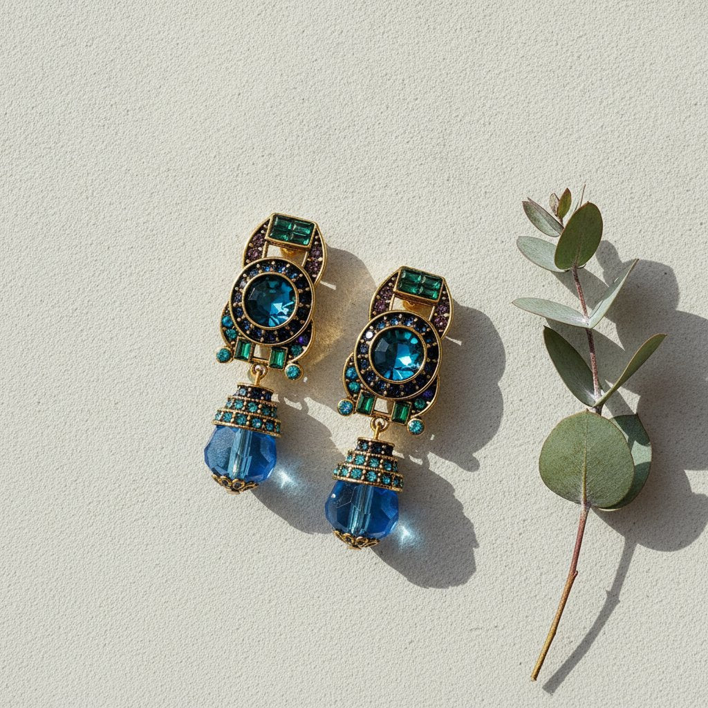 Fleur Zirconia Earrings