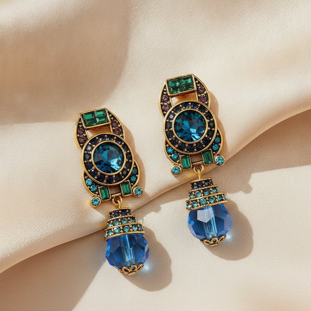 Fleur Zirconia Earrings