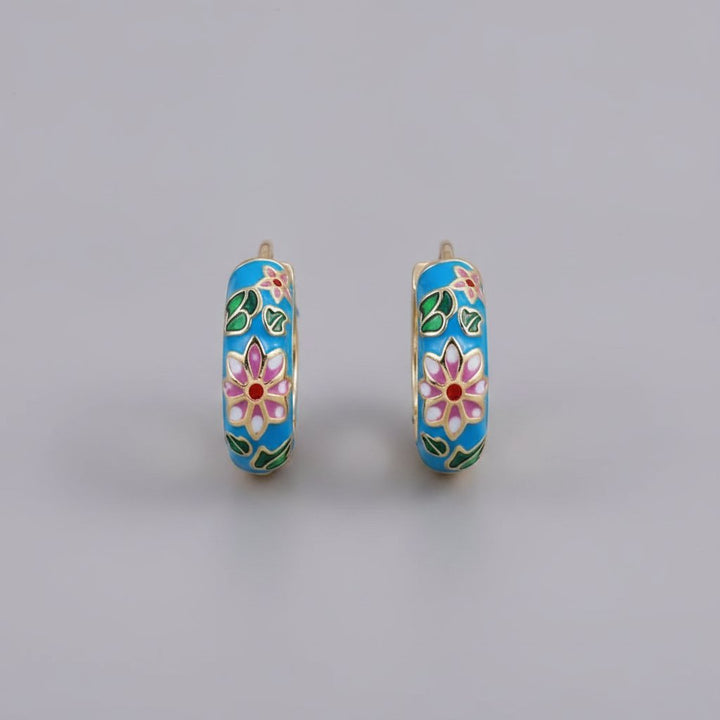 Fleur Vintage Earrings